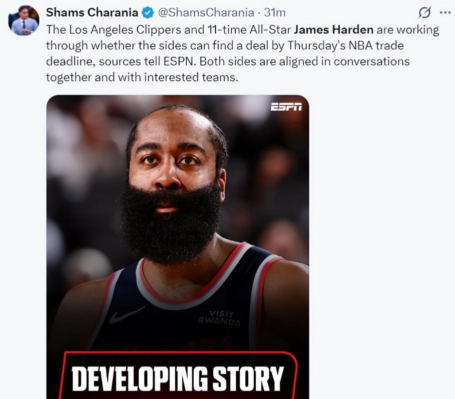 关于哈登迎来十五赛季高光表现,瑞士队球迷沸腾!的信息 关于哈登迎来十五赛季高光表现,瑞士队球迷沸腾!的信息